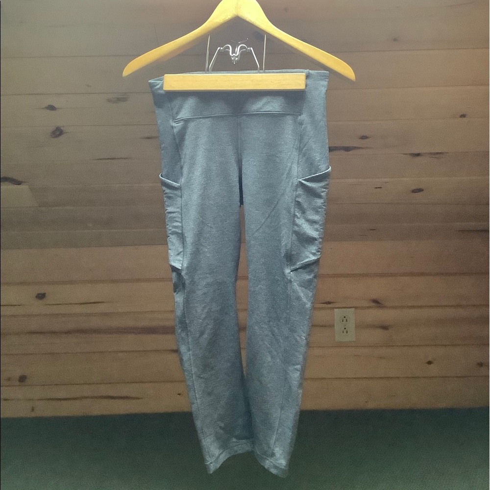 Lululemon Training Capris Grey